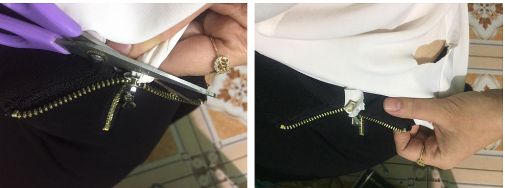 Kẹt áo sơ mi vào khóa váy jupe, cô nàng công sở nhanh trí nghĩ ra cách xử lý khiến tất thảy chị em đều câm nín-2