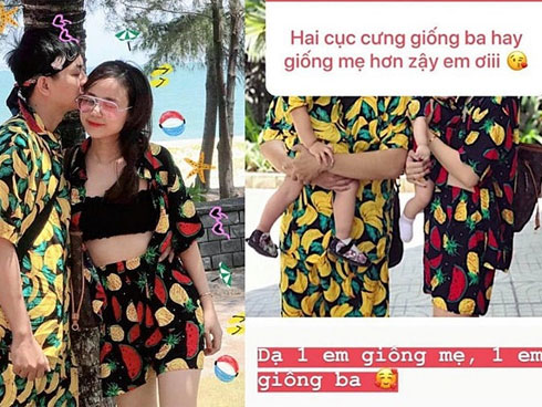 Lộ ảnh cận mặt con gái cưng của Hoài Lâm, ai nấy đều xuýt xoa vì cô bé thật xinh xắn-6