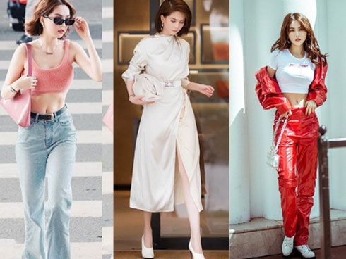 Vừa kết thúc ồn ào với Vũ Thu Phương, Ngọc Trinh đã gây bấn loạn với vòng eo 56 tại sân bay-6