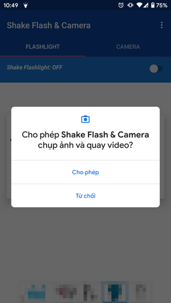 Mẹo lắc điện thoại để bật nhanh đèn pin hoặc máy ảnh trên Android-2