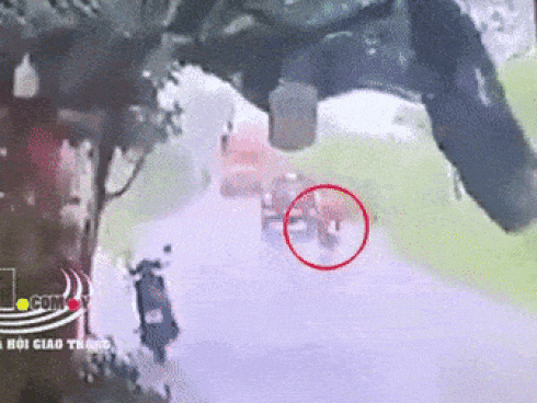 Vượt ô tô bất cẩn, nam sinh bị xe container cán tử vong