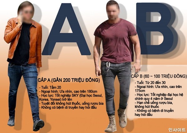 Tinh trùng của đàn ông Hàn Quốc được rao bán online, đủ giá thành thượng vàng hạ cám theo chất lượng giống, tiêu chí tối thiểu là không bị hói đầu-3