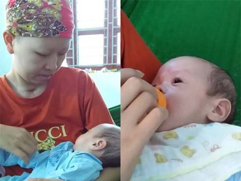 Bé Bình An và người mẹ ung thư ra sao sau 2 tháng xuất viện về quê?