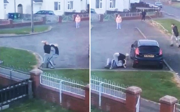 Ngao ngán cảnh 2 mẹ con lao vào đấm đá nhau túi bụi như kẻ thù, đám đông can ngăn cỡ nào cũng không được-1