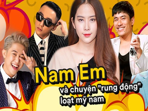 Nam Em xứng danh “mỹ nhân rung động nhiều nhất Vbiz”: Thả thính cả tài tử xứ Hàn, 2 năm dính ồn ào với loạt sao nam