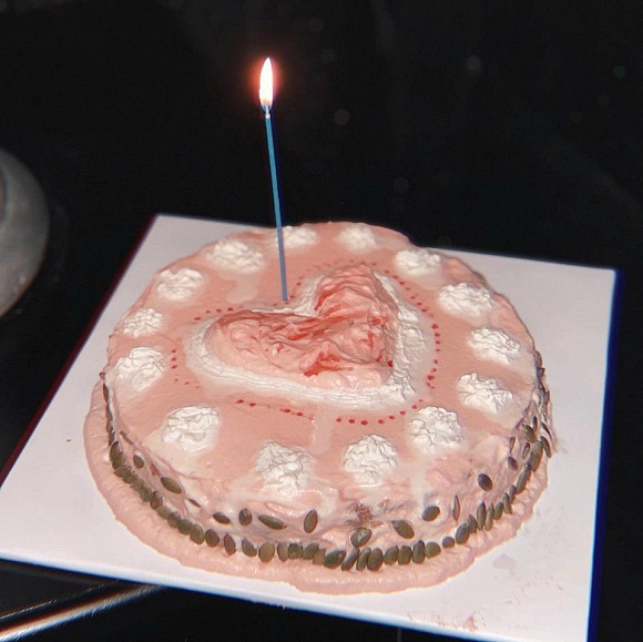 Sinh nhật ba, Phương Mỹ Chi tự làm bánh gato và còn nhắn nhủ điều này-3