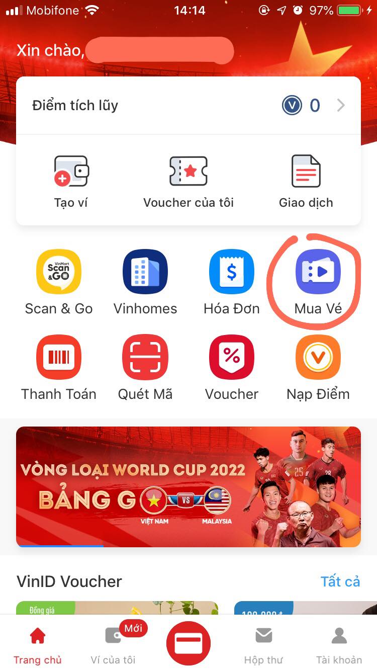 Hướng dẫn chi tiết cách mua vé online trận ĐT Việt Nam vs Malaysia từ 10h sáng mai-1