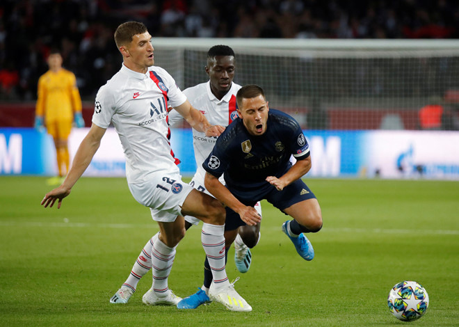 Di Maria lập cú đúp, PSG đè bẹp Real Madrid 3-0-2