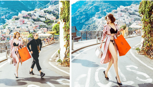 Gạt bỏ ngoài tai những ồn ào với Vũ Thu Phương, Ngọc Trinh vẫn thản nhiên mặc nội y xách túi Hermes 3 tỷ dạo phố-4