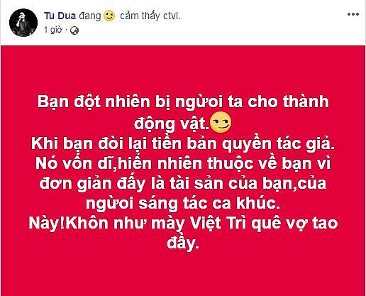 Tuấn Hưng dính nghi án xích mích với Tú Dưa vì tiền bản quyền?-2