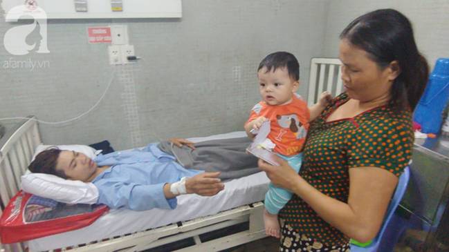 Mẹ ôm con út 6 tháng tuổi vào viện chăm con trai lớn bị tai nạn nguy kịch, bật khóc vì không còn tiền để cứu chữa-12