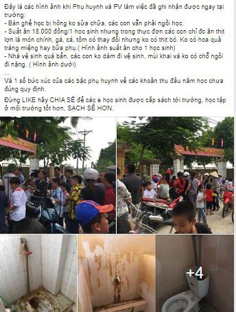 Xôn xao thông tin phụ huynh tố trường tiểu học lạm thu đầu năm, trong khi cơ sở xuống cấp trầm trọng-1