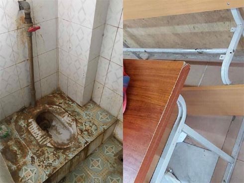 Xôn xao thông tin phụ huynh tố trường tiểu học lạm thu đầu năm, trong khi cơ sở xuống cấp trầm trọng