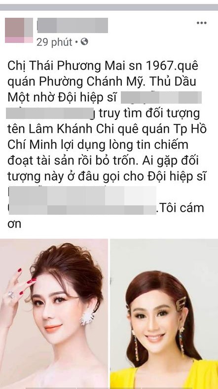 HOT: Lâm Khánh Chi bị truy lùng trên mạng xã hội vì lừa đảo chiếm đoạt tài sản?-1