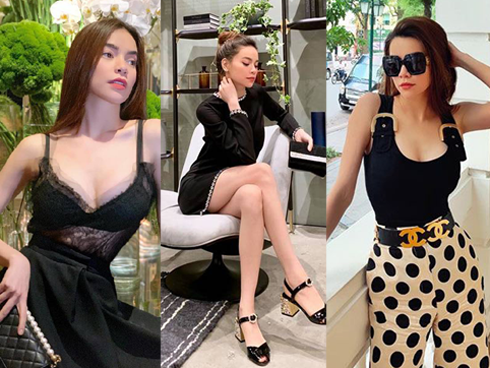 Dạo gần đây, Hồ Ngọc Hà luôn dùng gam màu này để chứng tỏ đẳng cấp thời trang của mình!