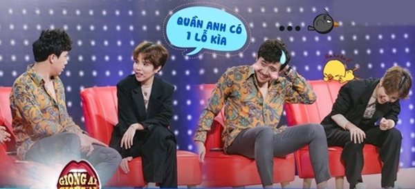 Trấn Thành bị bục quần trên sóng truyền hình, biểu cảm khuôn mặt ai nhìn cũng thấy tội-3