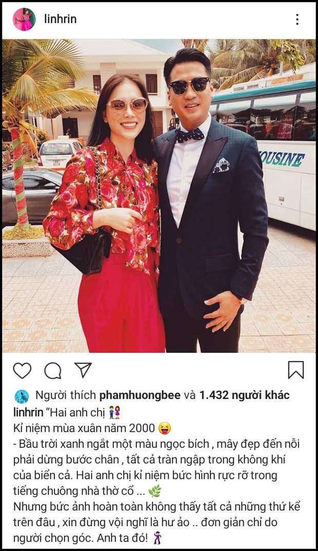 Linh Rin lần đầu đăng ảnh tình tứ với Phillip Nguyễn, kín đáo chê thiếu gia 1 câu liên quan đến kỹ năng sống ảo-1