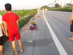 Vụ tai nạn làm 3 mẹ con tử vong, người bố bị thương nặng ở Hà Nội: Có khả năng xe máy tự ngã-3