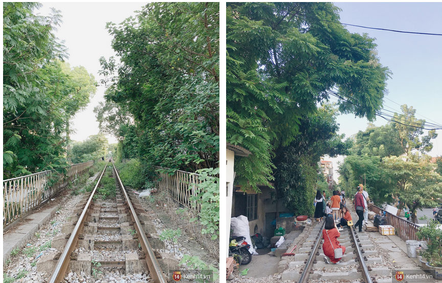 Giới trẻ Hà Nội phát sốt với đoạn đường tàu xanh mướt lên ảnh đẹp lung linh nhưng thực tế thì hết hồn, cảnh báo nguy hiểm bởi tàu đi qua liên tục-6