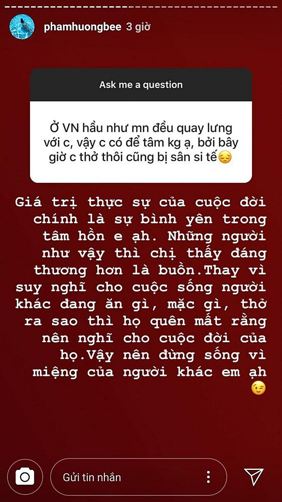 Bị khán giả đồng loạt quay lưng, Phạm Hương nói: ‘Đáng thương cho những người như vậy’-2