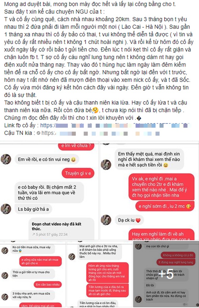 Biết bạn gái có bầu, thanh niên hùng hục đi làm kiếm tiền nhưng sau đó lại phát hiện sự thật không thể cay đắng hơn-1