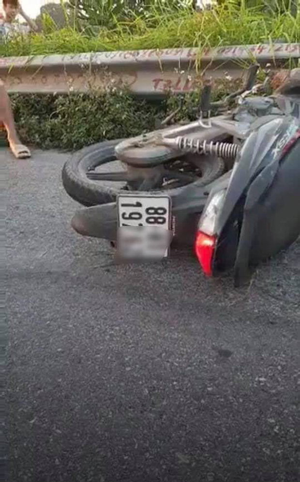 Vụ tai nạn làm 3 mẹ con tử vong, người bố bị thương nặng ở Hà Nội: Có khả năng xe máy tự ngã-1