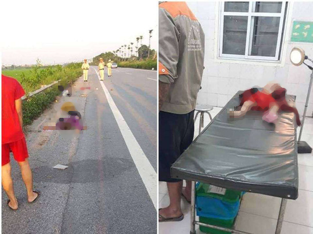 Vụ tai nạn làm 3 mẹ con tử vong, người bố bị thương nặng ở Hà Nội: Có khả năng xe máy tự ngã-2