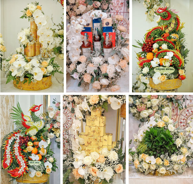 Lỡ duyên với chàng cơ phó Hà Duy đình đám, Âu Hà My lộng lẫy trong lễ ăn hỏi dát vàng từ đường vào nhà-4