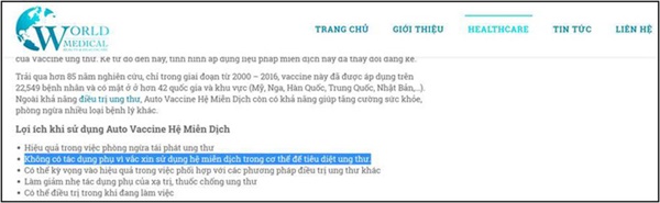 Tổ chức Ruy Băng Tím: Vaccine ngừa ung thư đang quảng cáo rầm rộ ở VN là trò bịa đặt, lừa đảo-2