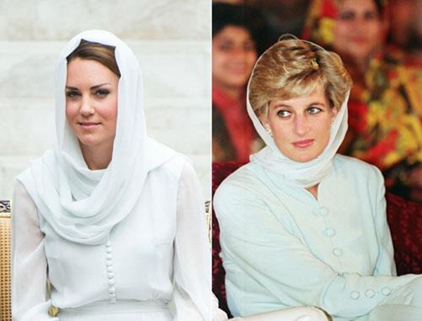 Meghan Markle bị chê kém tinh tế, thua xa chị dâu Kate khi lần đầu tiên đội khăn trùm đầu theo kiểu Hồi giáo-3