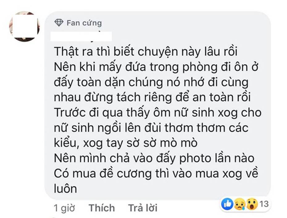 Xôn xao vụ việc yêu râu xanh dạy ở trung tâm Tin học gần trường Báo chí sàm sỡ hàng loạt nữ sinh-4