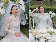 Vừa công khai yêu em chồng Hà Tăng, Linh Rin bất ngờ hoá cô dâu yêu kiều