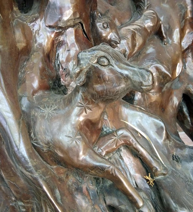 Bộ rễ gỗ trai tiền tỷ tuyệt đẹp của ông chủ thầu Hà Tĩnh-7