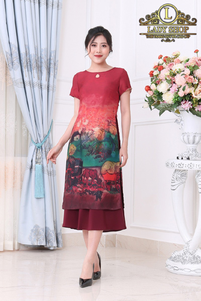 Những kiểu áo váy đẹp nhất cho quý bà trung niên-1