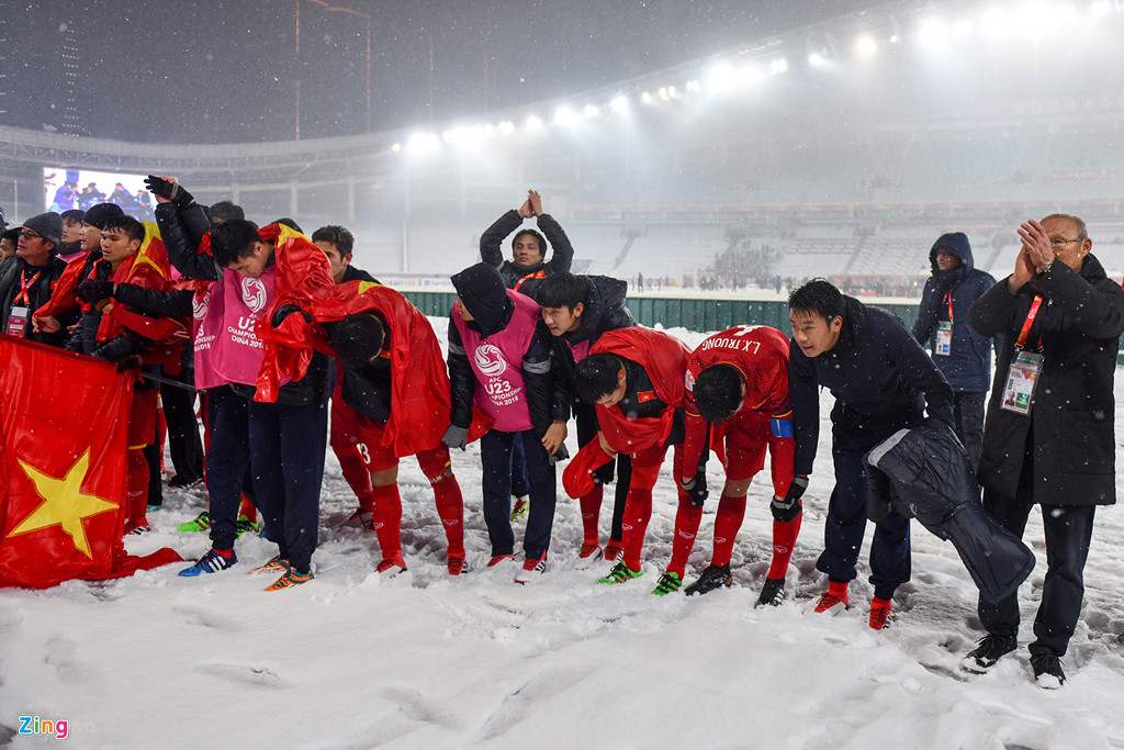 Nhìn lại trận chiến trên tuyết lịch sử của bóng đá Việt Nam-16