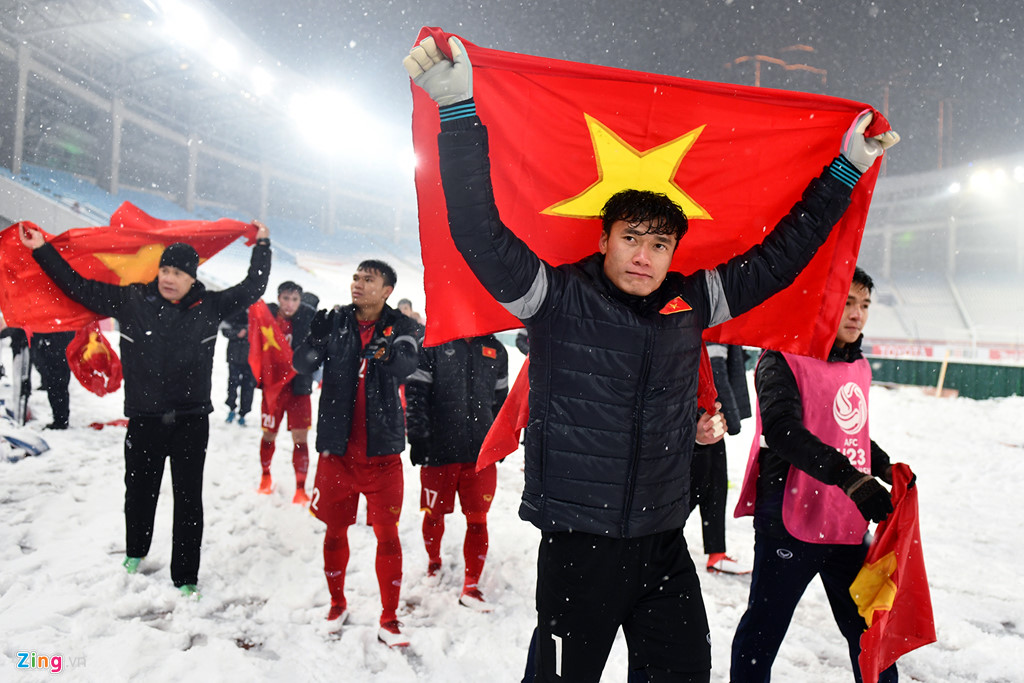 Nhìn lại trận chiến trên tuyết lịch sử của bóng đá Việt Nam-17