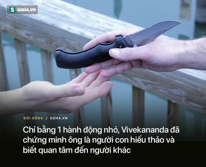 Nhận con dao từ tay con trai, người mẹ biết mình đã dạy dỗ con nên người-2