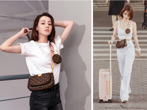 Không hổ danh thánh nữ hàng hiệu, Ngọc Trinh chi hơn 70 triệu đồng để mua túi giống Lisa (Black Pink) và Địch Lệ Nhiệt Ba-2