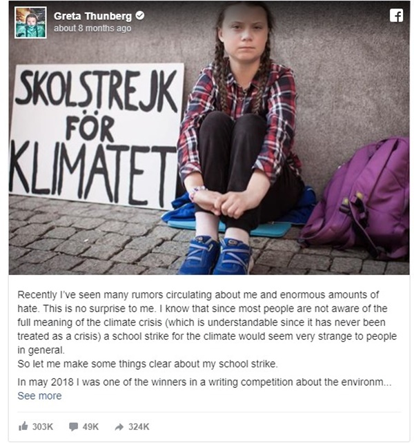 Sau báo Mỹ, đến lượt báo Úc nghi ngờ Greta Thunberg có đội ngũ PR chuyên nghiệp phía sau giúp tạo dựng tên tuổi và kiếm tiền trục lợi-9