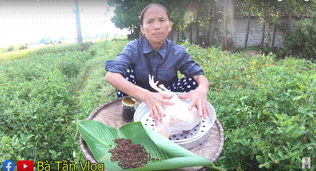 Bà Tân lần đầu tiên phải ăn một mình vì làm món khổng lồ nhưng thất bại, nướng gà úp xoong nhưng mở ra thì hoá... thiên nga đen thui-2