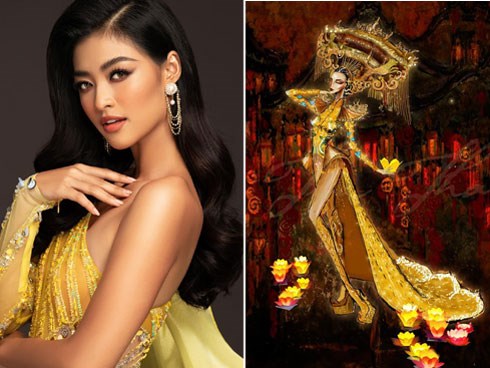 Trang phục dân tộc của Á hậu Kiều Loan tại Miss Grand International sẽ có 2000 bóng đèn led để mô phỏng Hội An