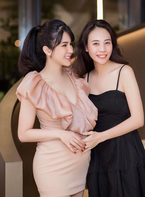 Có chồng là đại gia, Hà Tăng và Đàm Thu Trang vẫn diện mẫu váy đơn giản-3