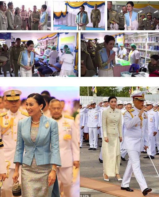 Hoàng quý phi Thái Lan lẻ loi đi sự kiện một mình, gây bất ngờ với phong cách hoàn toàn trái ngược với Hoàng hậu-2