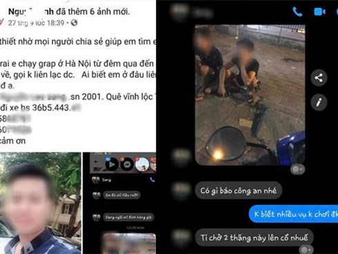 Xôn xao tin nhắn của tài xế xe ôm công nghệ nhờ chị gái trước khi mất tích: 