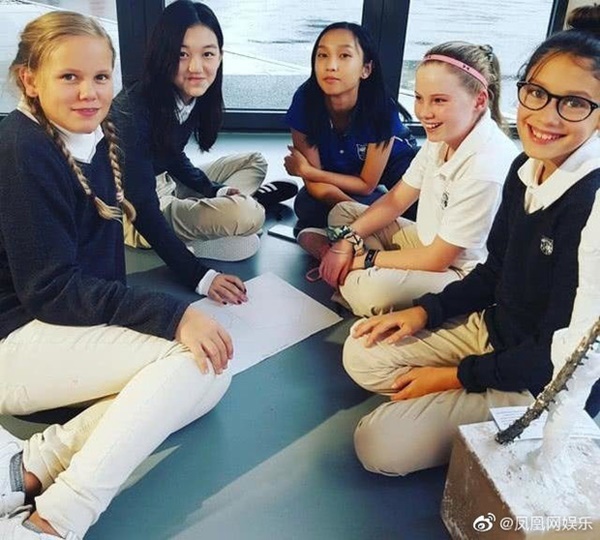 Đi du học, cô con gái hở hàm ếch của Vương Phi đã bắt kịp lối sống sành điệu tại trời Tây chẳng kém lúc ở nhà-5