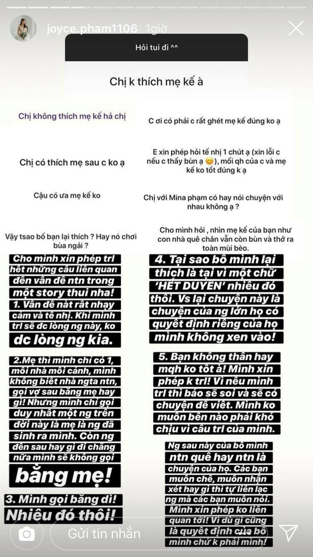 Ái nữ nhà đại gia Minh Nhựa một lần nói hết chuyện riêng tư của gia đình, nhất quyết không gọi Mina Phạm là mẹ-4