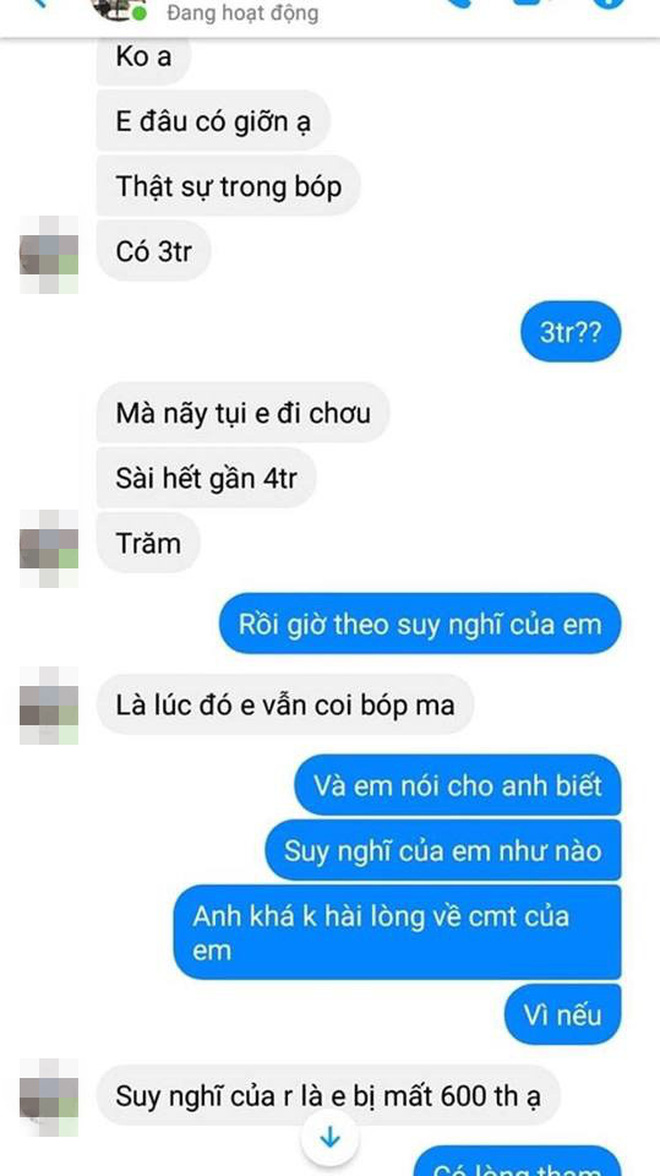 Đánh rơi ví được trả lại, về nhà cô gái nhắn tin kêu than thiếu mất 600 nghìn đồng-3