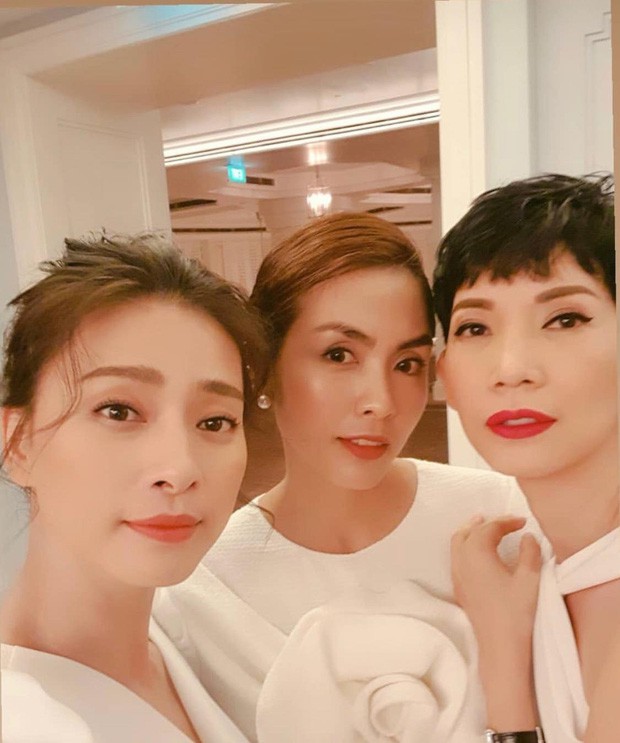 Ngọc nữ Tăng Thanh Hà và đả nữ Ngô Thanh Vân hội ngộ dàn mỹ nhân Vbiz, nhan sắc nhìn vào đã thấy sướng mắt-2