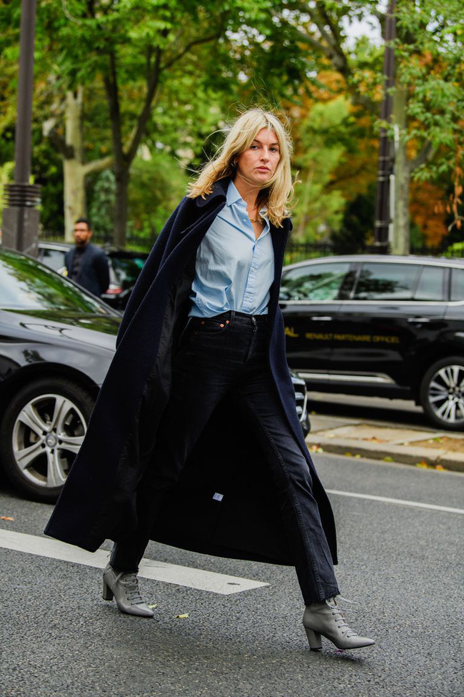 Ngắm street style tại Tuần lễ thời trang Paris, nàng công sở cũng rút ra được vô số tips mix đồ cho mùa lạnh-10