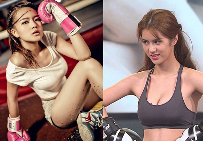 2 nữ thần boxing đẹp như tiên giáng trần, rụng rời đấng nam nhi-2